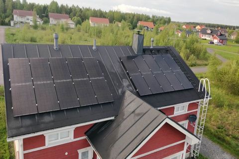 Aurinkosähkökohteita, Savon Aurinkoenergia Oy, Kuopiosta koko Suomeen